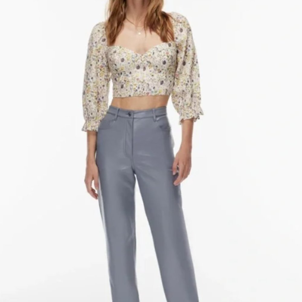NWT - Wilfred Melina Pants in Marble Grey Size 6